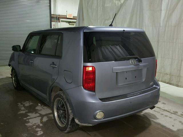 JTLKE50E191080861 - 2009 TOYOTA SCION XB Көк фото 3