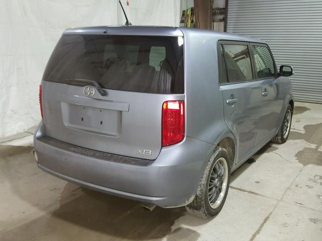 JTLKE50E191080861 - 2009 TOYOTA SCION XB Көк фото 4