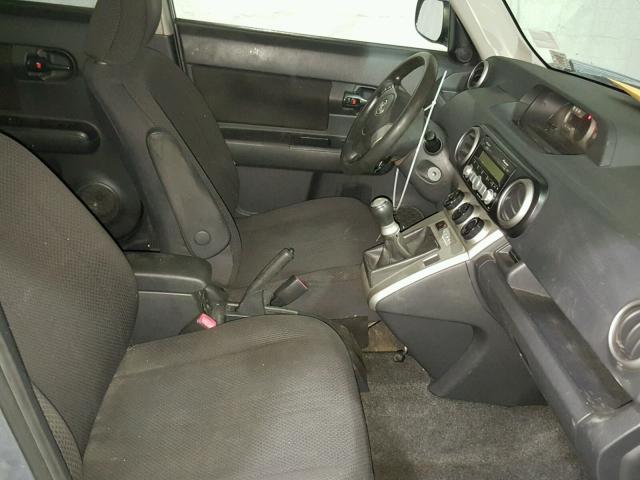 JTLKE50E191080861 - 2009 TOYOTA SCION XB Көк фото 5