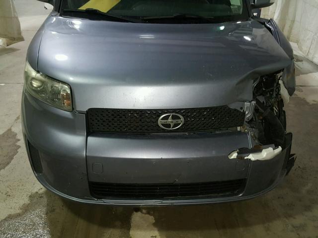 JTLKE50E191080861 - 2009 TOYOTA SCION XB Көк фото 7