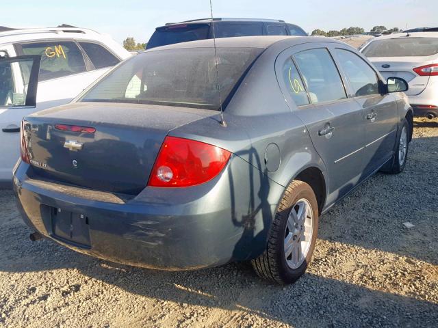 1G1AL58F967652383 - 2006 CHEVROLET COBALT LT BLUE photo 4