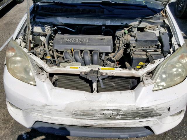 2T1LR30E95C372160 - 2005 TOYOTA COROLLA MA WHITE photo 7