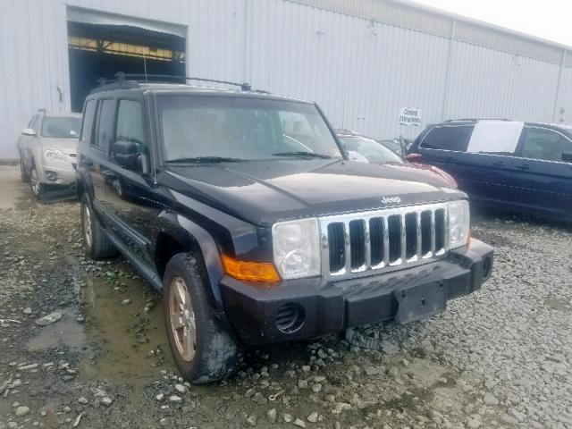 1J8HG48K27C685566 - 2007 JEEP COMMANDER შავი ფოტო 1
