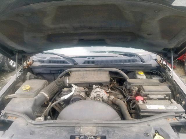 1J8HG48K27C685566 - 2007 JEEP COMMANDER შავი ფოტო 7