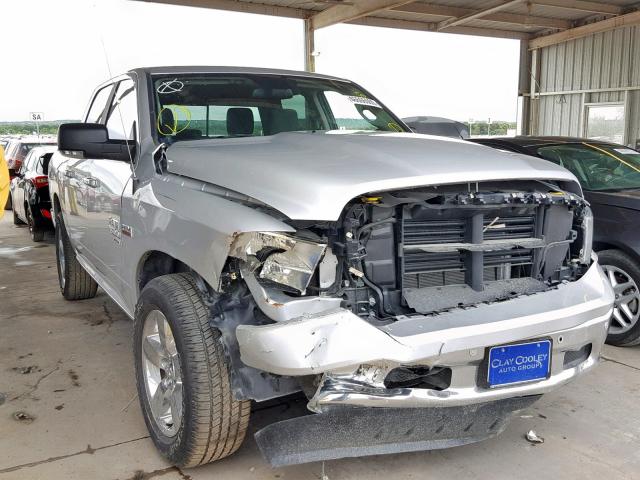 1C6RR6LT9KS526020 - 2019 RAM 1500 CLASS Plata foto 1