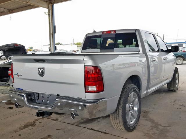 1C6RR6LT9KS526020 - 2019 RAM 1500 CLASS SILVER photo 4