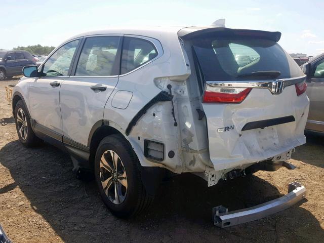 2HKRW5H35JH415319 - 2018 HONDA CR-V LX WHITE photo 3