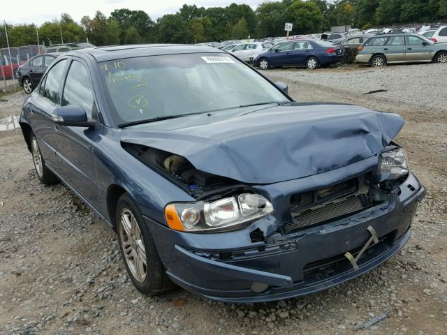 YV1RS592372618120 - 2007 VOLVO S60 2.5T BLUE photo 1