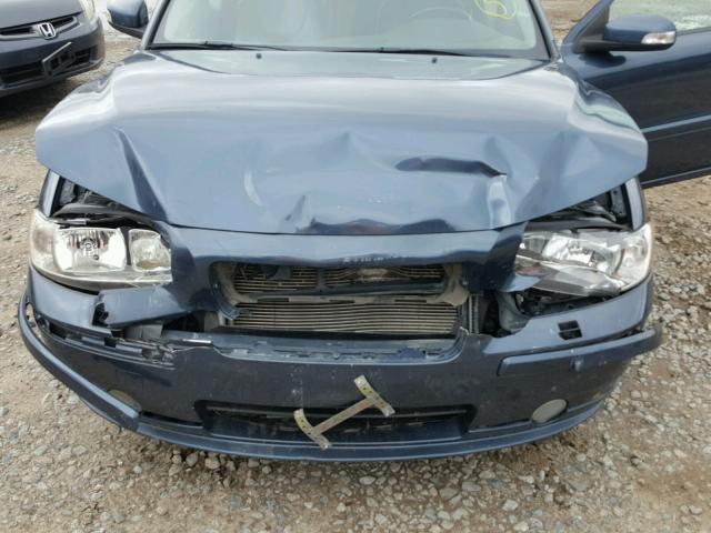 YV1RS592372618120 - 2007 VOLVO S60 2.5T BLUE photo 7