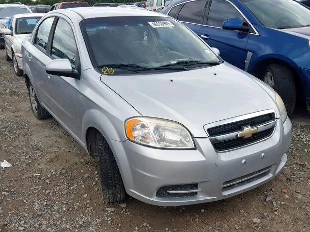 KL1TD5DE8BB234163 - 2011 CHEVROLET AVEO LS SILVER photo 1