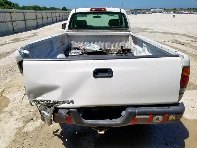 5TBJN32144S440375 - 2004 TOYOTA TUNDRA WHITE photo 6