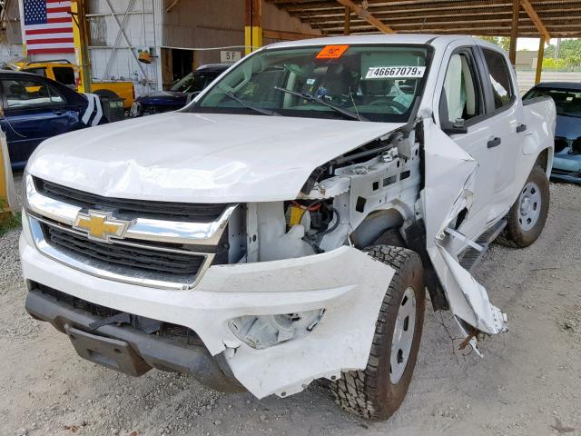 1GCGSAE37F1173566 - 2015 CHEVROLET COLORADO WHITE photo 2