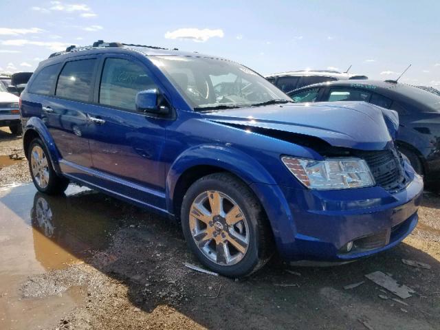 3D4GH67V59T196922 - 2009 DODGE JOURNEY R/ BLUE photo 1