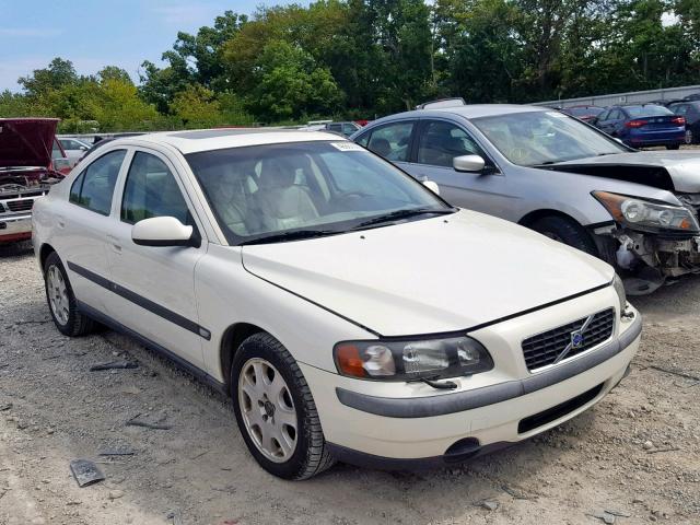 YV1RS58D312070663 - 2001 VOLVO S60 2.4T WHITE photo 1