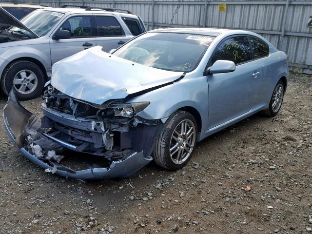 JTKDE177450045860 - 2005 TOYOTA SCION TC ლურჯი ფოტო 2