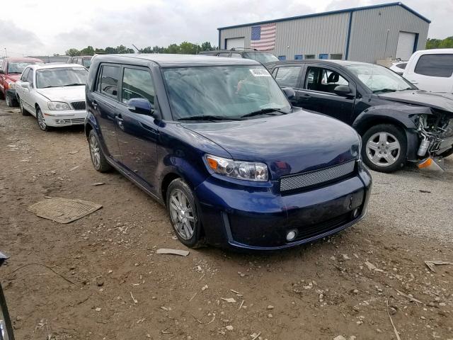 JTLKE50E681001229 - 2008 TOYOTA SCION BLUE photo 1