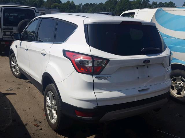 1FMCU0GD0HUC42734 - 2017 FORD ESCAPE SE WHITE photo 3