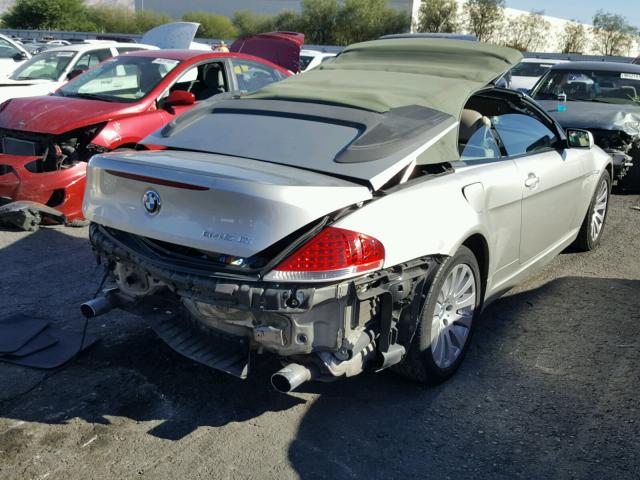 WBAEK73414B320121 - 2004 BMW 645 CI AUT TAN photo 4