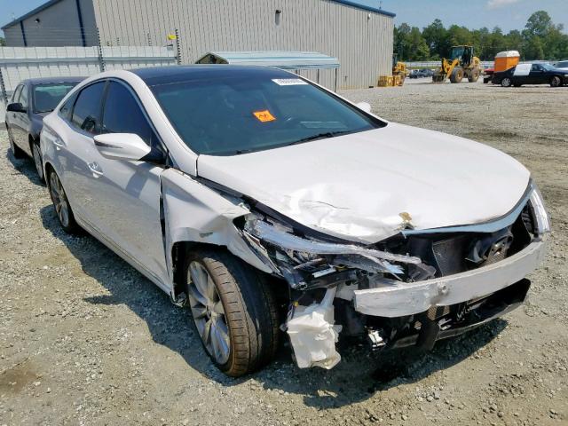 KMHFH4JG9DA323190 - 2013 HYUNDAI AZERA GLS WHITE photo 1