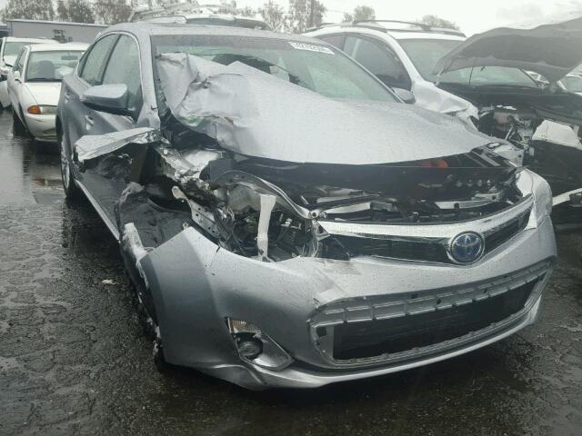 4T1BD1EB3FU038753 - 2015 TOYOTA AVALON HYB SILVER photo 1