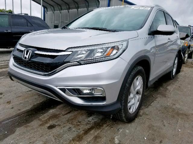 2HKRM3H75GH565064 - 2016 HONDA CR-V EXL SILVER photo 2