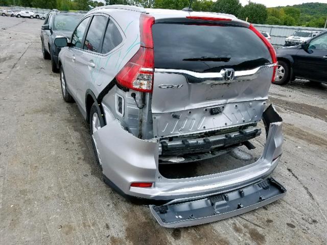 2HKRM3H75GH565064 - 2016 HONDA CR-V EXL SILVER photo 3