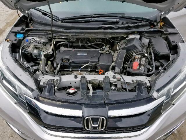 2HKRM3H75GH565064 - 2016 HONDA CR-V EXL SILVER photo 7