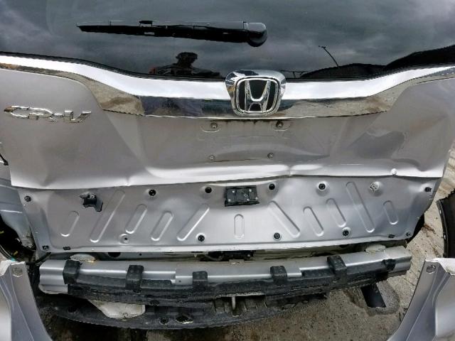 2HKRM3H75GH565064 - 2016 HONDA CR-V EXL SILVER photo 9