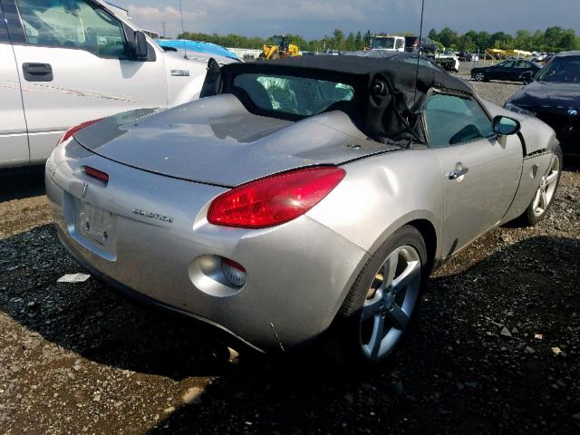 1G2MB35B77Y121440 - 2007 PONTIAC SOLSTICE SILVER photo 4