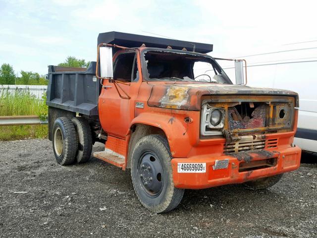 TCE535V565063 - 1975 GMC V1500 ORANGE photo 1