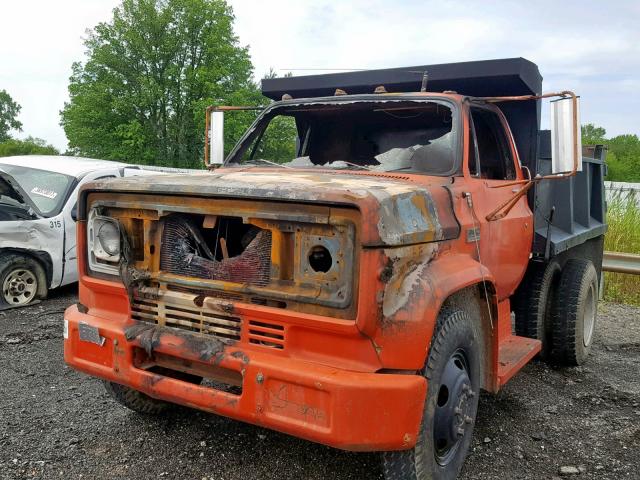 TCE535V565063 - 1975 GMC V1500 ORANGE photo 2