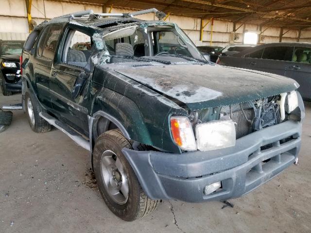 5N1ED28T01C510901 - 2001 NISSAN XTERRA XE GREEN photo 1