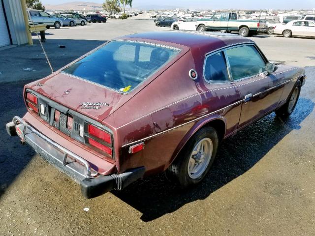 GHLS30122915 - 1978 DATSUN 280Z BROWN photo 4