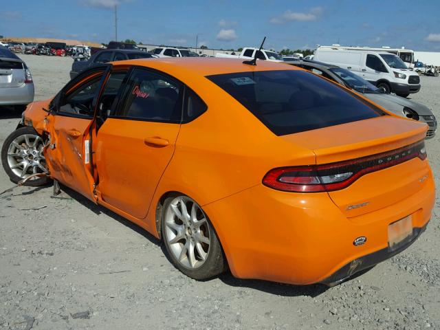 1C3CDFBA4DD171735 - 2013 DODGE DART SXT ORANGE photo 3