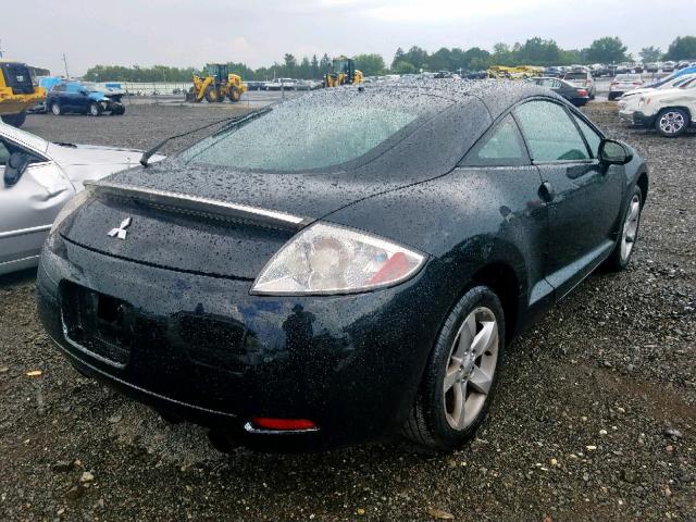 4A3AK24FX6E029801 - 2006 MITSUBISHI ECLIPSE GS BLACK photo 4