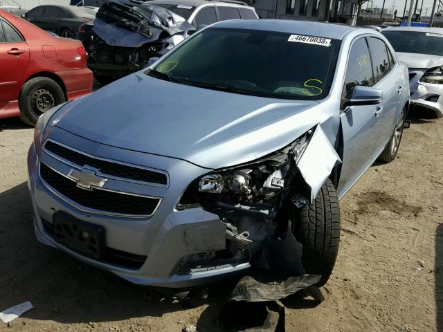 1G11E5SA4DU113644 - 2013 CHEVROLET MALIBU 2LT BLUE photo 2