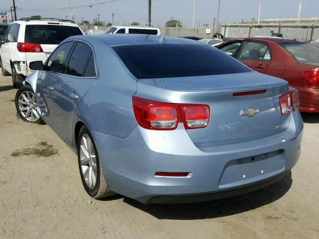 1G11E5SA4DU113644 - 2013 CHEVROLET MALIBU 2LT BLUE photo 3