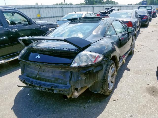 4A3AK24F69E040461 - 2009 MITSUBISHI ECLIPSE GS BLACK photo 4