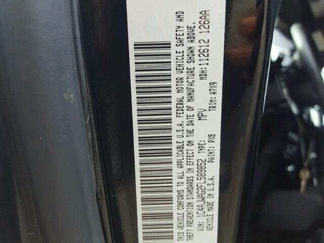 1C4AJWAG2FL589852 - 2015 JEEP WRANGLER S BLACK photo 10