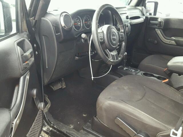 1C4AJWAG2FL589852 - 2015 JEEP WRANGLER S BLACK photo 9