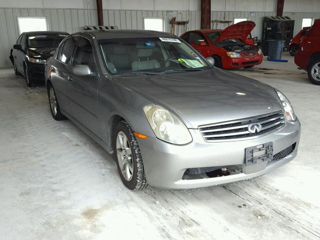 JNKCV51E75M205920 - 2005 INFINITI G35 GRAY photo 1