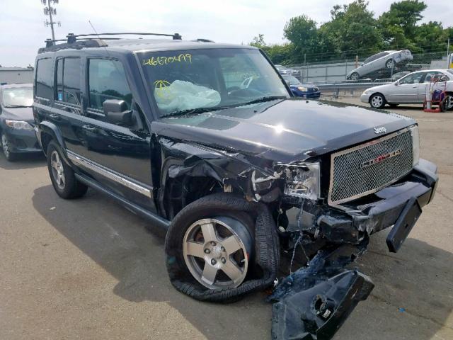 1J4RG4GK3AC158358 - 2010 JEEP COMMANDER BLACK photo 1