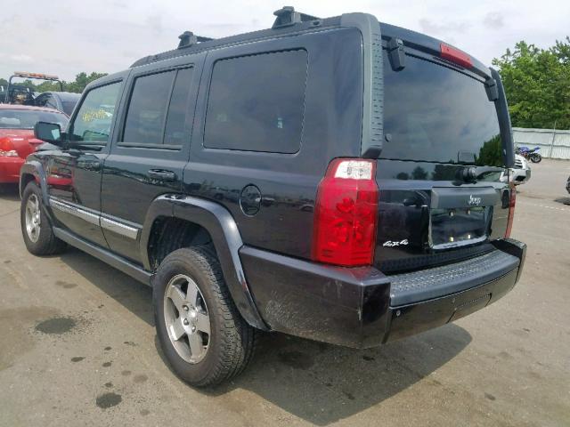 1J4RG4GK3AC158358 - 2010 JEEP COMMANDER BLACK photo 3