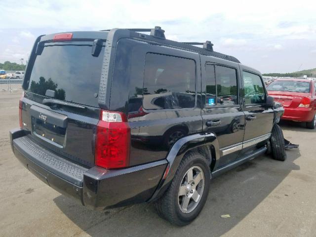 1J4RG4GK3AC158358 - 2010 JEEP COMMANDER BLACK photo 4