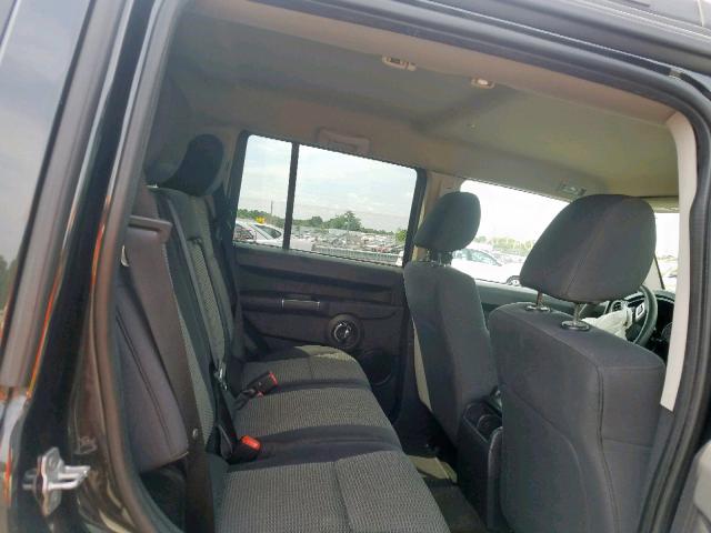 1J4RG4GK3AC158358 - 2010 JEEP COMMANDER BLACK photo 6