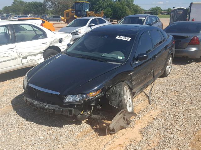 19UUA66235A050937 - 2005 ACURA TL BLACK photo 2