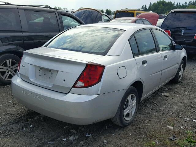 1G8AG52F85Z119717 - 2005 SATURN ION LEVEL SILVER photo 4