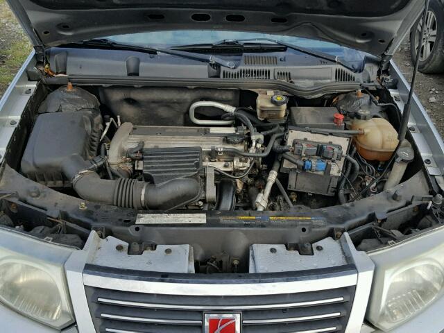 1G8AG52F85Z119717 - 2005 SATURN ION LEVEL SILVER photo 7