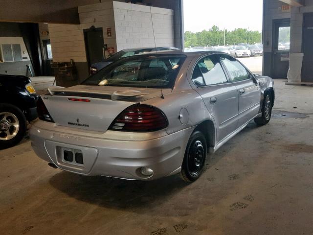 1G2NF52E14M704317 - 2004 PONTIAC GRAND AM S SILVER photo 4