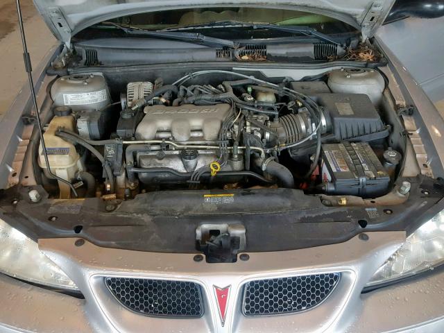 1G2NF52E14M704317 - 2004 PONTIAC GRAND AM S SILVER photo 7